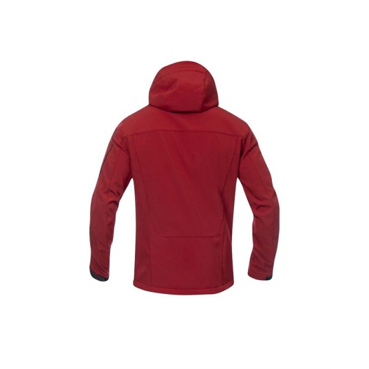 KURTKA SOFTSHELL SPIRIT ZIMOWA - CZERWONY