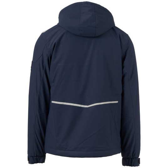 KURTKA SOFTSHELL STREAM LITE PAD - GRANATOWY-CZARNY