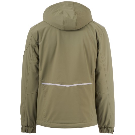 KURTKA SOFTSHELL STREAM LITE PAD - ZIELONY WOJSKOWY-ZIELONY