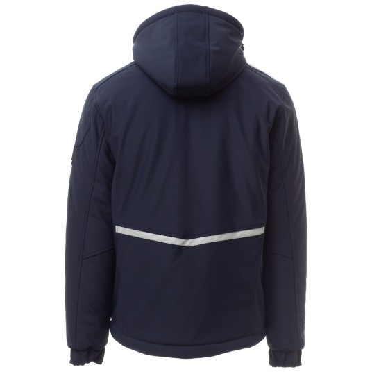 KURTKA SOFTSHELL STREAM PAD - GRANATOWY-KRÓLEWSKI NIEBIESKI