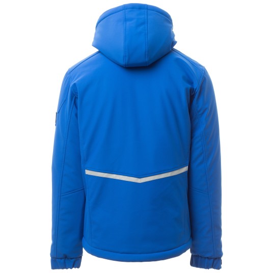KURTKA SOFTSHELL STREAM PAD - KRÓLEWSKI NIEBIESKI-GRANATOWY
