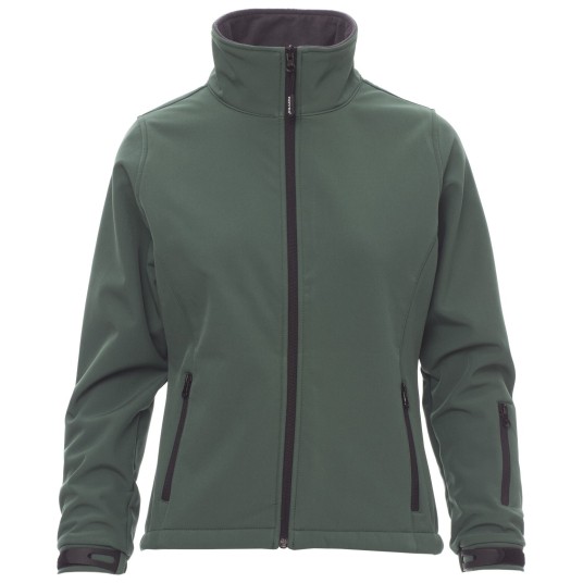 KURTKA SOFTSHELL SUNNY - ZIELONY