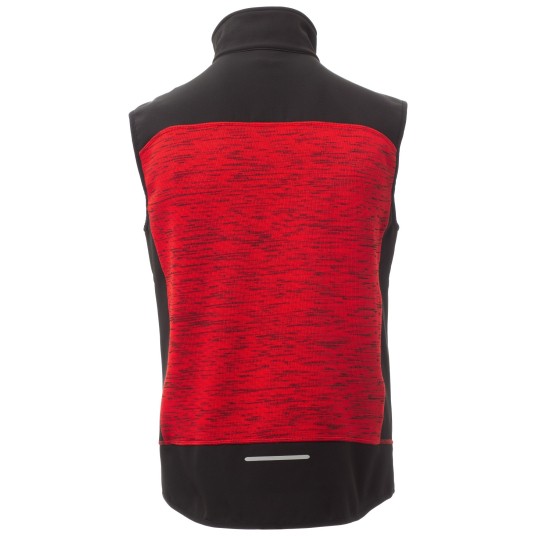 KURTKA SOFTSHELL TOUR - CZERWONY-CZARNO-ŻÓŁTY FLUO