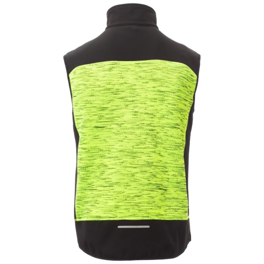 KURTKA SOFTSHELL TOUR - ŻÓŁTY FLUO-CZARNY