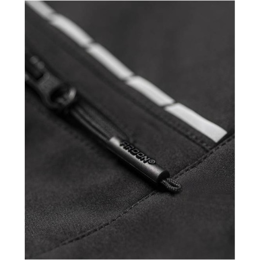 KURTKA SOFTSHELL VISION MĘSKA - CZARNO-ŻÓŁTA