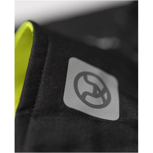 KURTKA SOFTSHELL VISION MĘSKA - CZARNO-ŻÓŁTA