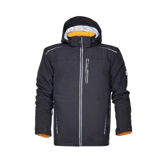 KURTKA SOFTSHELL VISION ZIMOWA - CZARNY