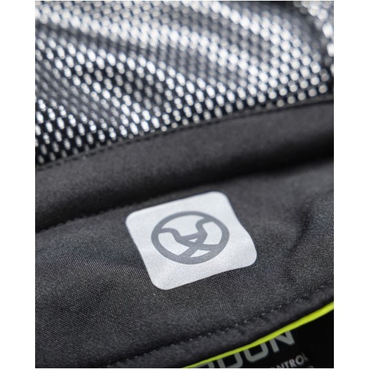 KURTKA SOFTSHELL VISION ZIMOWA - CZARNY-ŻÓŁTY