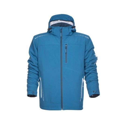 KURTKA SOFTSHELL VISION ZIMOWA - NIEBIESKI