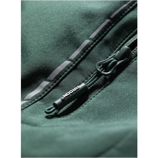KURTKA SOFTSHELL VISION ZIMOWA - ZIELONY