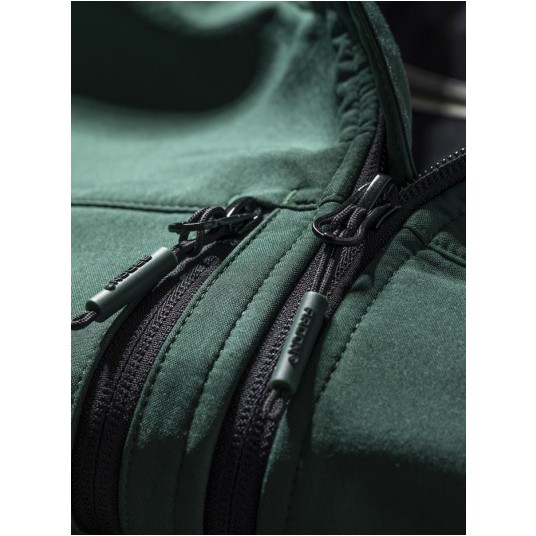 KURTKA SOFTSHELL VISION ZIMOWA - ZIELONY