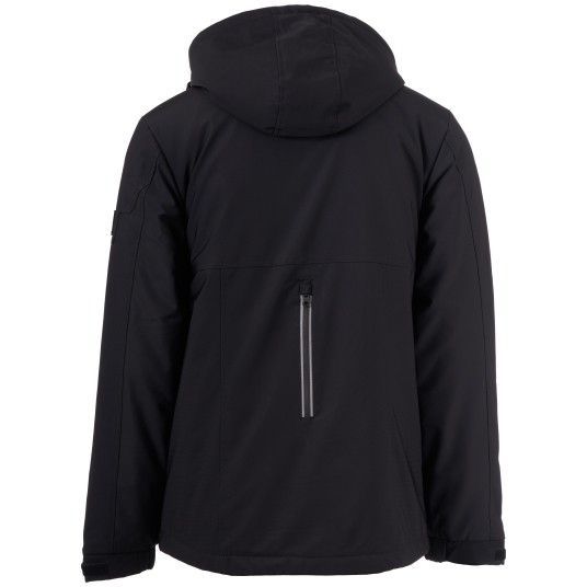 KURTKA SOFTSHELL WISE LITE PAD - CZARNY-CZARNY