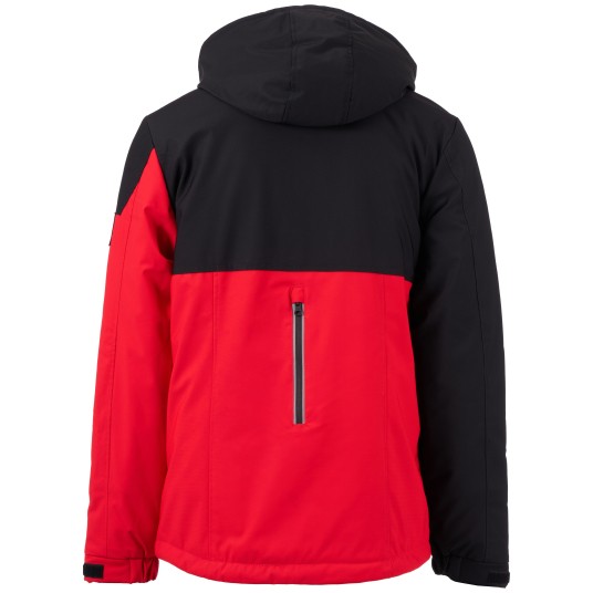 KURTKA SOFTSHELL WISE LITE PAD - CZERWONY-CZARNY