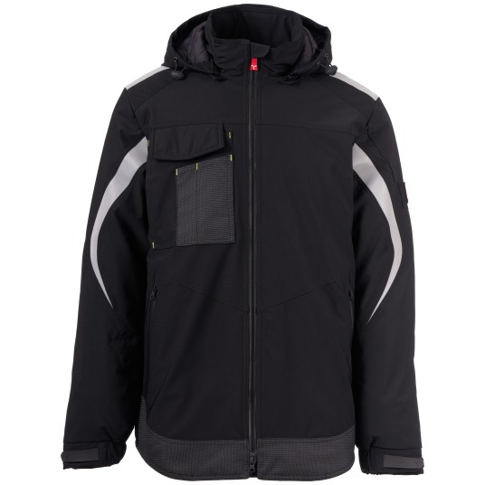 KURTKA SOFTSHELL WONDER LITE PAD - CZARNY-CZARNY