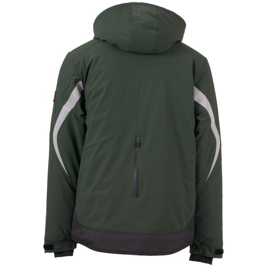 KURTKA SOFTSHELL WONDER LITE PAD - LEŚNA ZIELEŃ-CZARNY