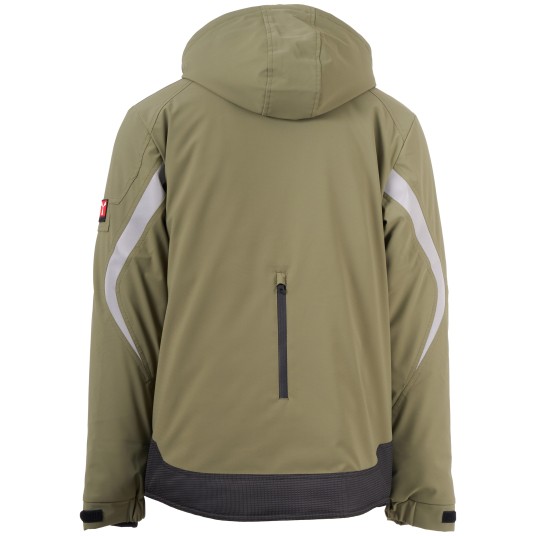 KURTKA SOFTSHELL WONDER LITE PAD - ZIELONY WOJSKOWY-CZARNY