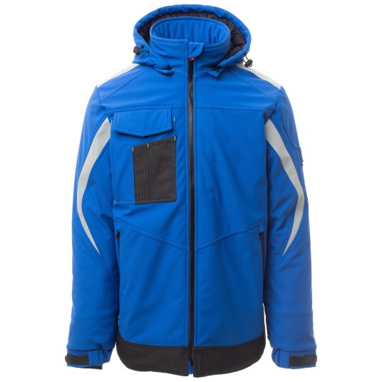 KURTKA SOFTSHELL WONDER PAD - KRÓLEWSKI NIEBIESKI-GRANATOWY