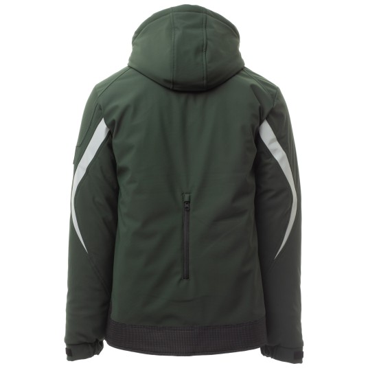 KURTKA SOFTSHELL WONDER PAD - LEŚNA ZIELEŃ-CZARNY