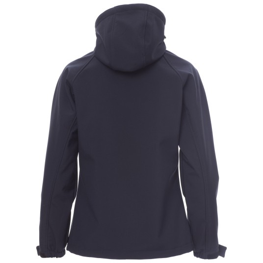 KURTKA SOFTSHELL Z KAPTUREM GALE LADY - GRANATOWY