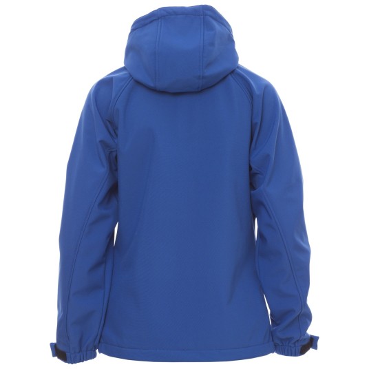 KURTKA SOFTSHELL Z KAPTUREM GALE LADY - KRÓLEWSKI NIEBIESKI