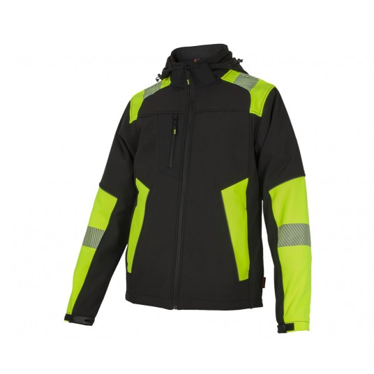 KURTKA ZIMOWA BENNON REFLECTOS JACKET BLACK/YELLOW