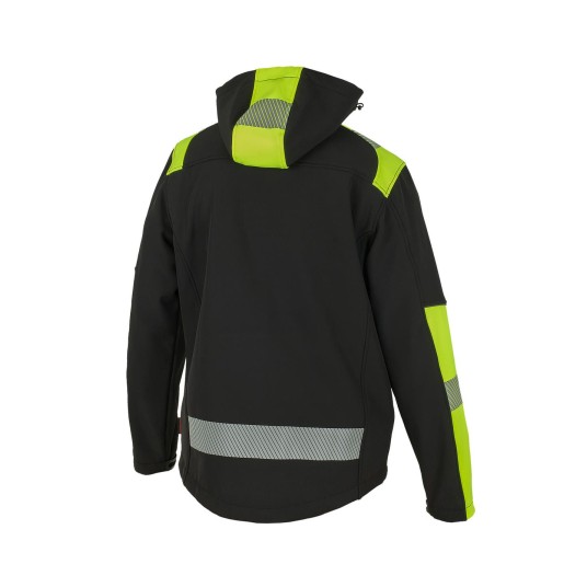 KURTKA ZIMOWA BENNON REFLECTOS JACKET BLACK/YELLOW
