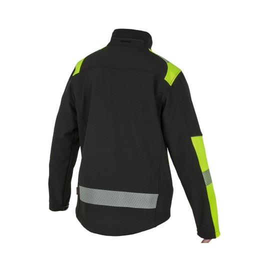 KURTKA ZIMOWA BENNON REFLECTOS JACKET BLACK/YELLOW