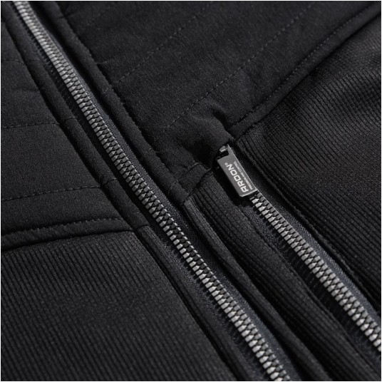 KURTKA ZIMOWA HYBRID - CZARNY