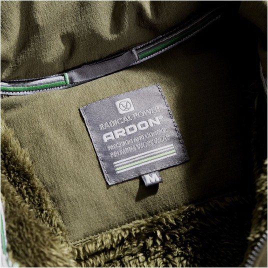 KURTKA ZIMOWA HYBRID - KHAKI