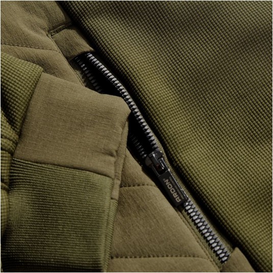 KURTKA ZIMOWA HYBRID - KHAKI