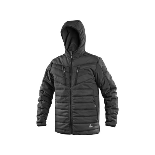 KURTKA ZIMOWA MĘSKA CXS 4ENVI PORTLAND - CZARNY