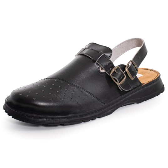 OBUWIE PROFILAKTYCZNE ALBIN Z PERFORACJĄ CZARNE