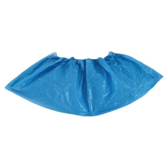 OCHRANIACZE JEDNORAZOWE PP-U-08 CPE SHOE COVER - LAZUROWY - 1000SZT