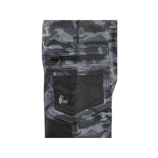 OGRODNICZKI CXS SOLIS - CAMO-CZARNY