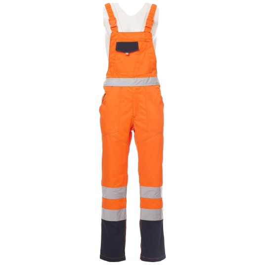 OGRODNICZKI ROBOCZE SKILL - POMARAŃCZOWY FLUO-GRANATOWY