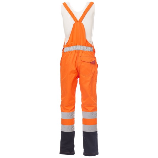 OGRODNICZKI ROBOCZE SKILL - POMARAŃCZOWY FLUO-GRANATOWY