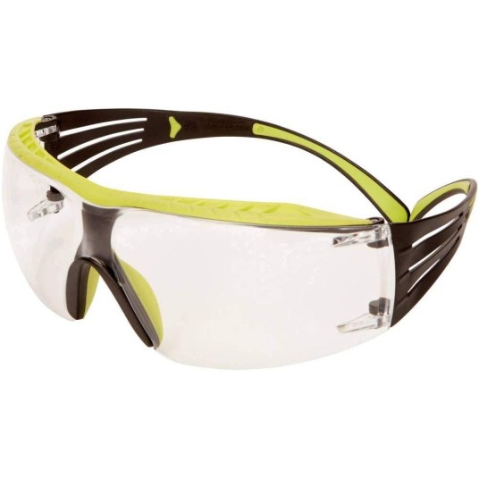 OKULARY OCHRONNE 3M SECUREFIT SF401XRAS-GRN - ZIELONO/CZARNE OPRAWKI