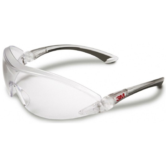 OKULARY OCHRONNE BEZBARWNE 3M 2840 - OPRAWKA BEZBARWNA