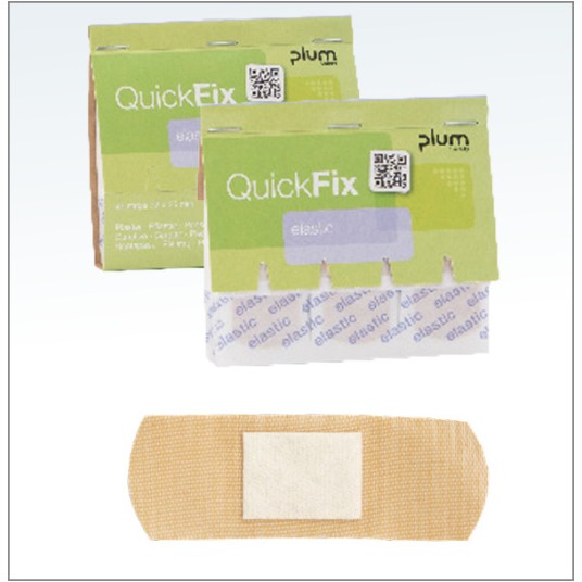 PLASTRY ELASTYCZNE PLUM QUICKFIX 5512 72 X 25MM (45SZT.)