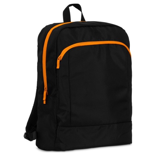 PLECAK UCLA 16L - NERO-ARANCIONE FLUO