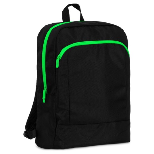 PLECAK UCLA 16L - NERO-VERDE FLUO