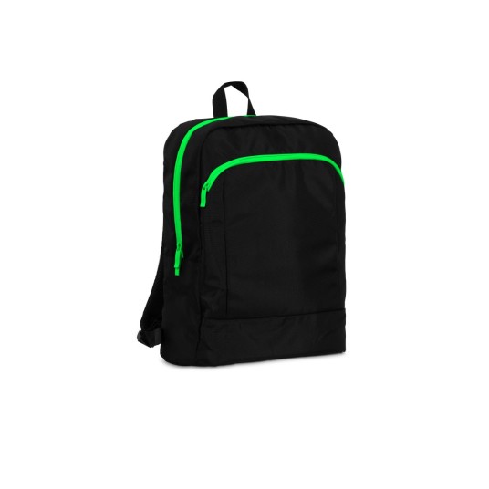 PLECAK UCLA 16L - NERO/VERDE FLUO