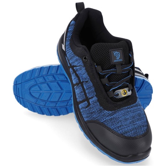 PÓŁBUTY BEZPIECZNE CHESTER BLUE S1P ESD