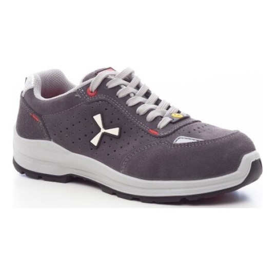 PÓŁBUTY OCHRONNE S1 - S1P GET FRESH LOW LD S1P-SUE - SZARY STALOWY