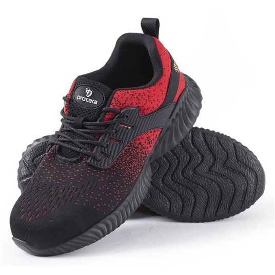 PÓŁBUTY OCHRONNE TEXO-FLY RED S1