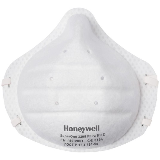 PÓŁMASKA BEZ ZAWORKA HONEYWELL SUPERONE 3205 V2 FFP2 NR D