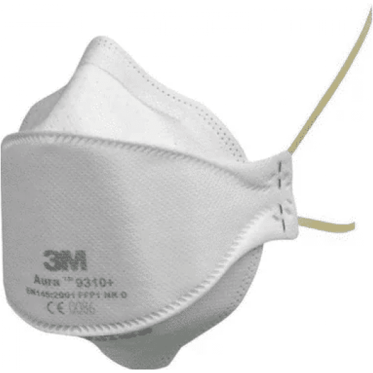 PÓŁMASKA FILTRUJĄCA 3M AURA 9310+ FFP1 NR D