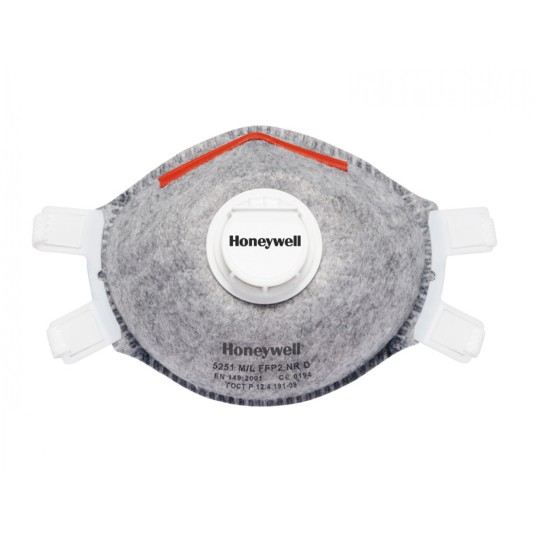 PÓŁMASKA JEDNORAZOWA Z ZAWORKIEM HONEYWELL 5251 FFP2 NR D OV - M/L