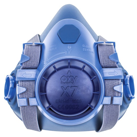 PÓŁMASKA OXYLINE OXYPRO X7 SILIKON (BAGNET)