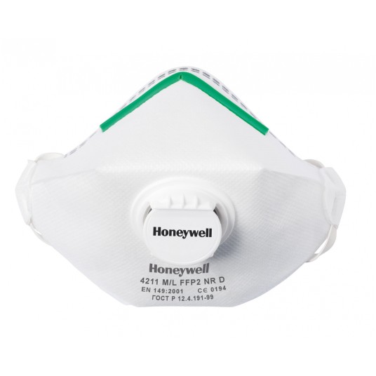PÓŁMASKA Z ZAWORKIEM HONEYWELL 4211 FFP2 NR D - M/L